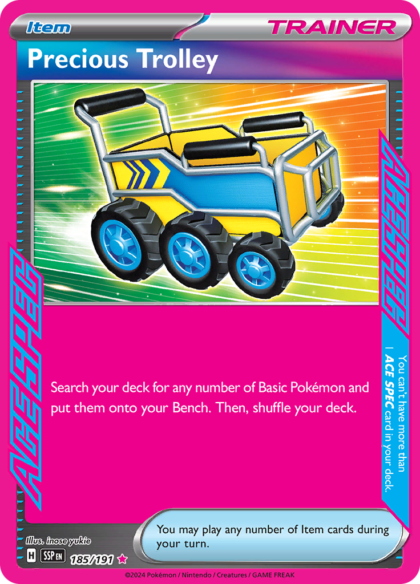 Precious Trolley - 185/191 - Ace Rare
