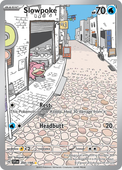 Slowpoke - 204/198 - Illustration Rare
