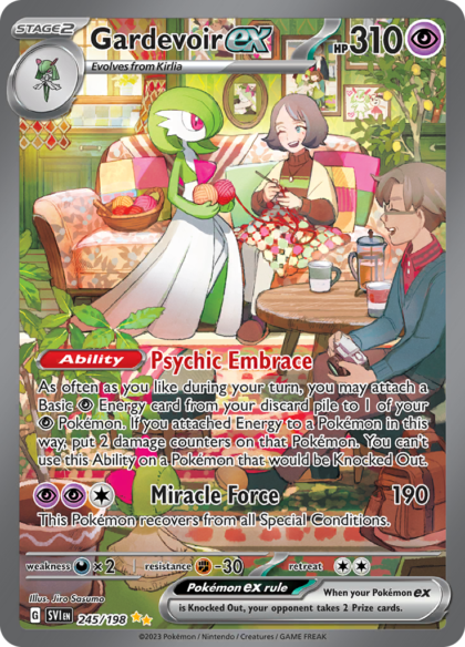Gardevoir ex - 245/198 - Special Illustration Rare