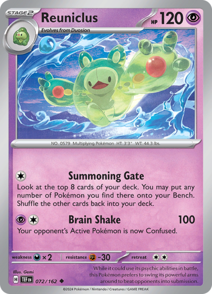 Reuniclus - 072/162 - Uncommon