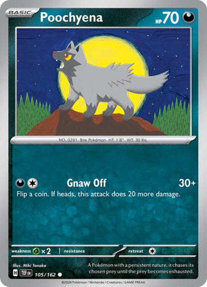 Poochyena - 105/162 - Common