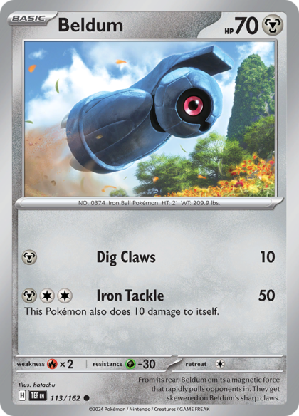 Beldum - 113/162 - Common