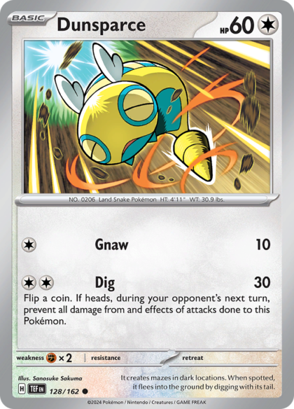Dunsparce - 128/162 - Common