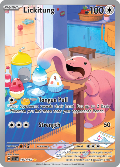 Lickitung - 180/162 - Illustration Rare