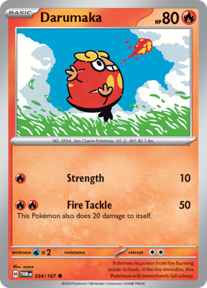 Darumaka - 034/167 - Common (Español)