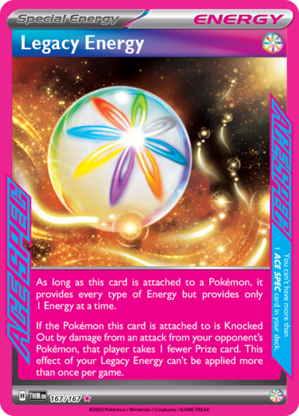 Legacy Energy - 167/167 - Ace Rare (Español)