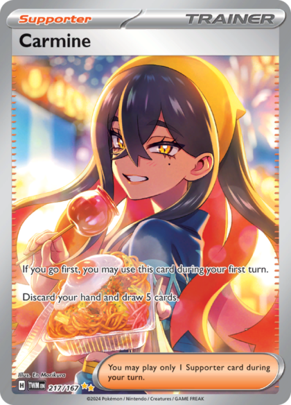 Carmine - 217/167 - Special Illustration Rare (Español)