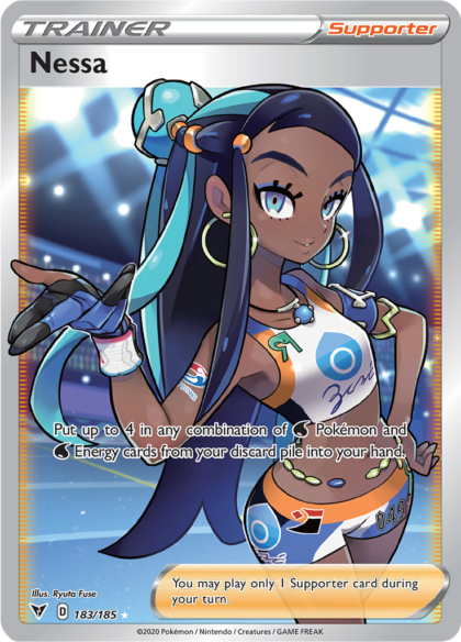 Nessa - 183/185 - Full Art Ultra Rare