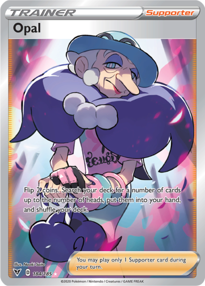 Opal - 184/185 - Full Art Ultra Rare (Español)