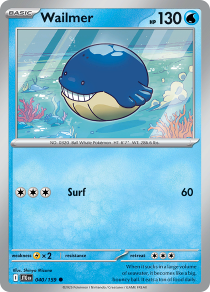 Wailmer - 040/159 - Common