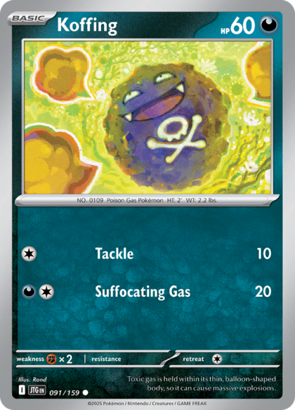 Koffing - 091/159 - Common