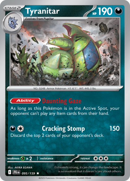 Tyranitar - 095/159 - Holo Rare (Español LA)
