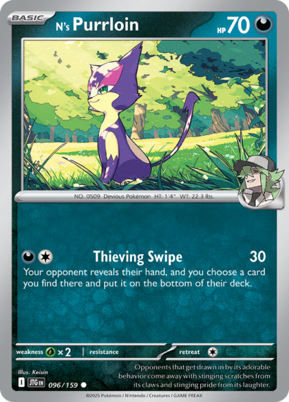 N's Purrloin - 096/159 - Common (Español LA)