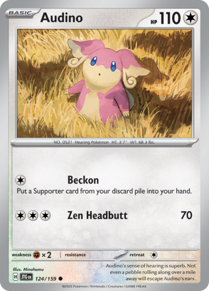 Audino - 124/159 - Common (Español LA)