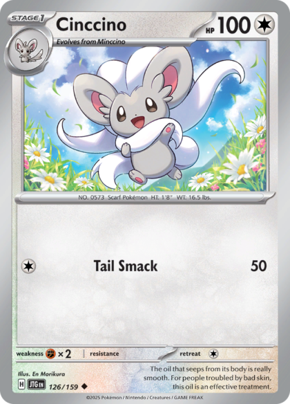 Cinccino - 126/159 - Uncommon (Español LA)