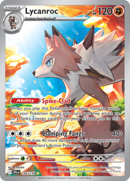 Lycanroc - 166/159 - Illustration Rare