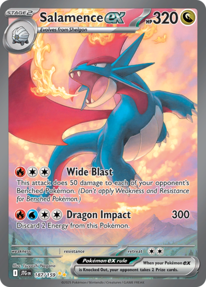 Salamence ex - 187/159 - Special Illustration Rare