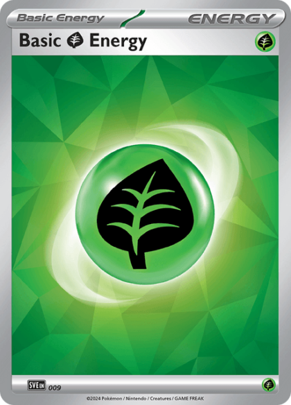 Basic Grass Energy - SVE009 - Reverse Holo