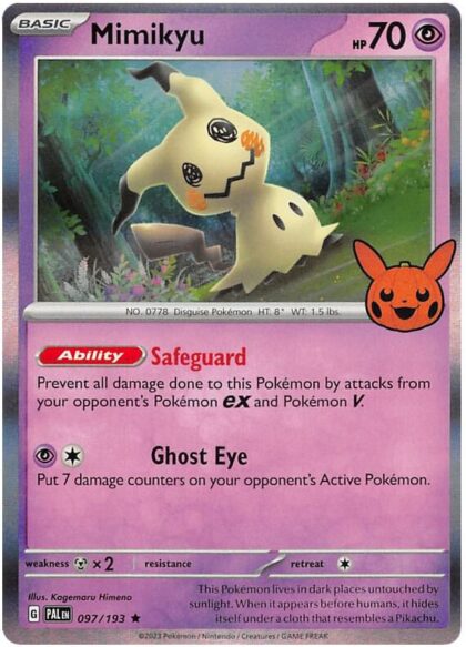 Mimikyu - 037/091 - Holo Rare