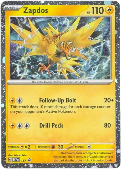 Zapdos - SVP157 - Promo