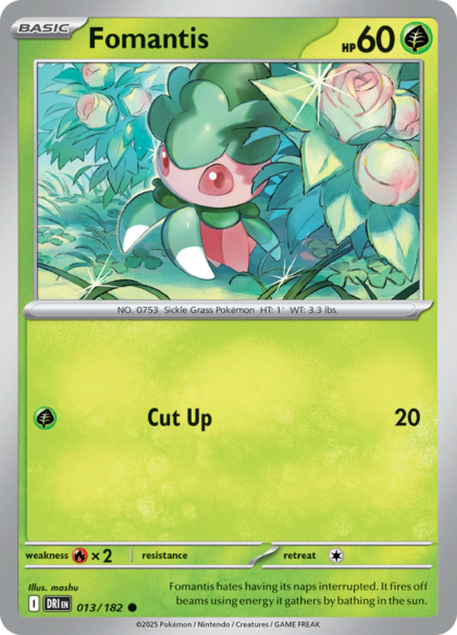 Fomantis - 013/182 - Common (Español LA)