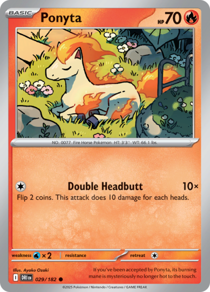 Ponyta - 029/182 - Common (Español LA)