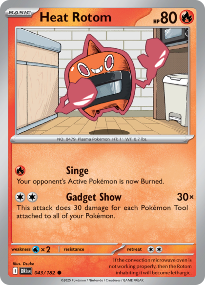 Heat Rotom - 043/182 - Common (Español LA)