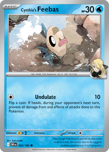 Cynthia's Feebas - 052/182 - Common (Español LA)