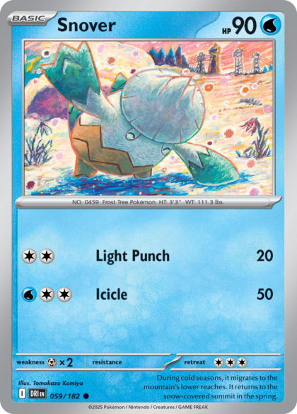 Snover - 059/182 - Common (Español LA)