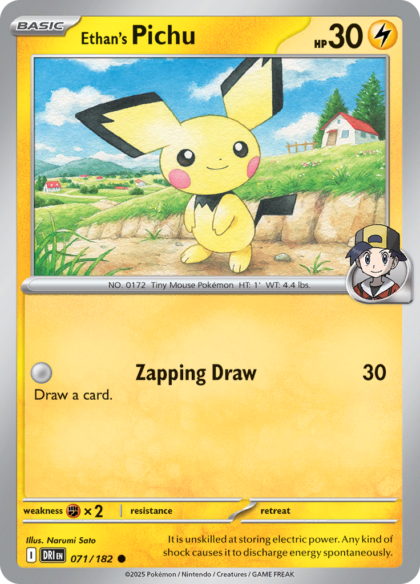 Ethan's Pichu - 071/182 - Common