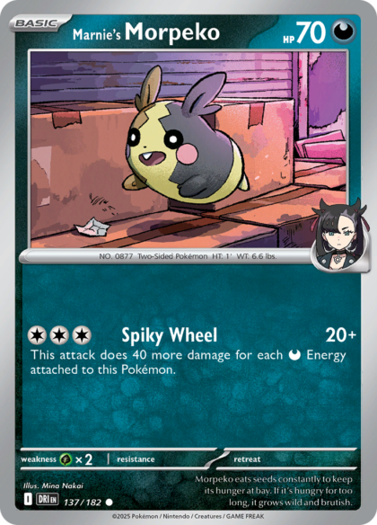 Marnie's Morpeko - 137/182 - Common