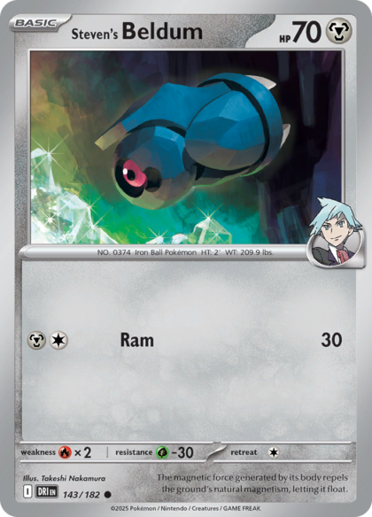 Steven's Beldum - 143/182 - Common (Español LA)