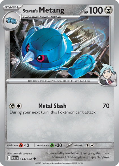 Steven's Metang - 144/182 - Uncommon