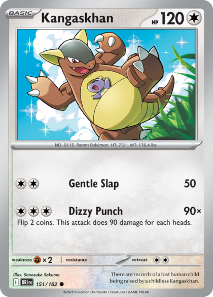 Kangaskhan - 151/182 - Common