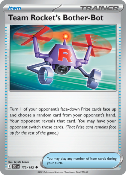 Team Rocket's Bother-Bot - 172/182 - Uncommon