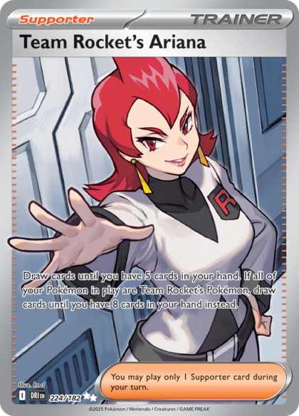 Team Rocket's Ariana - 224/182 - Ultra Rare
