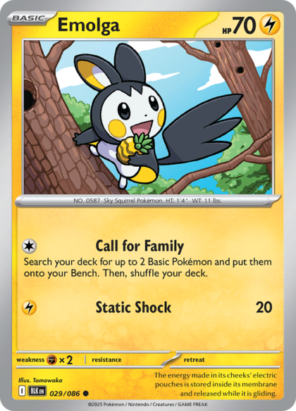 Emolga - 029/086 - Common