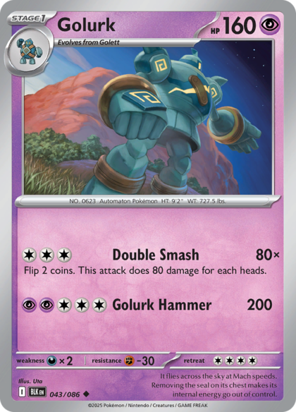 Golurk - 043/086 - Uncommon
