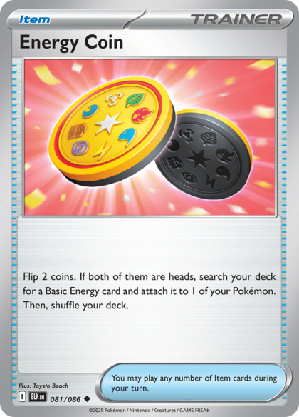 Energy Coin - 081/086 - Uncommon