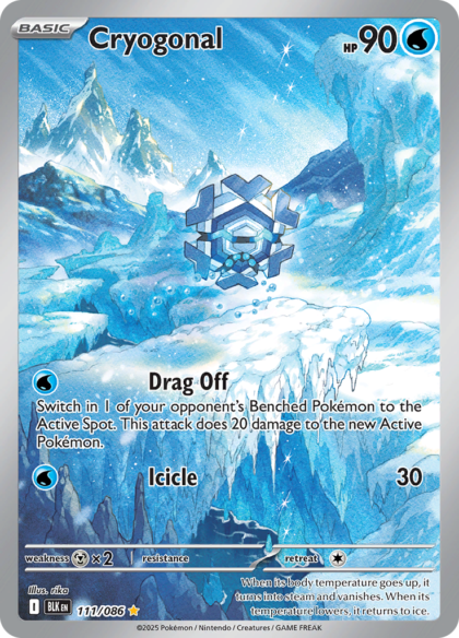 Cryogonal - 111/086 - Illustration Rare