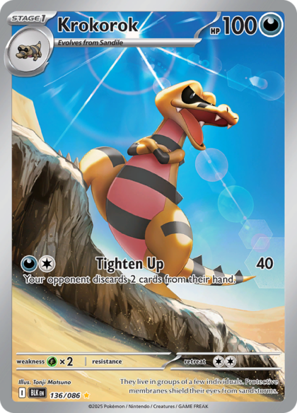 Krokorok - 136/086 - Illustration Rare