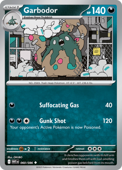 Garbodor - 060/086 - Uncommon