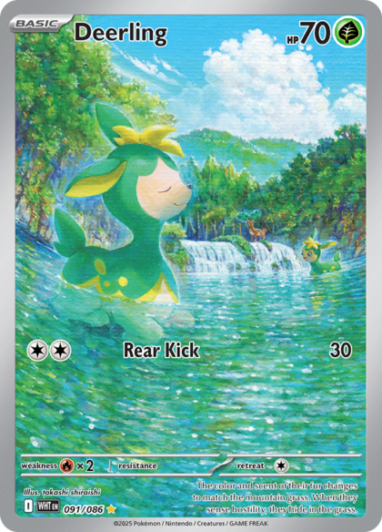 Deerling - 091/086 - Illustration Rare