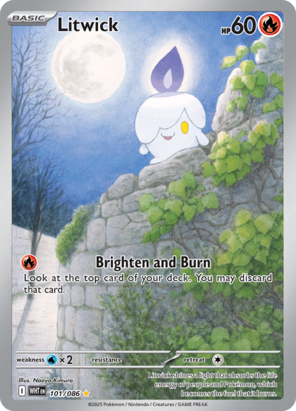 Litwick - 101/086 - Illustration Rare