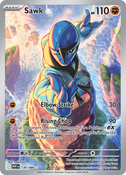 Sawk - 130/086 - Illustration Rare
