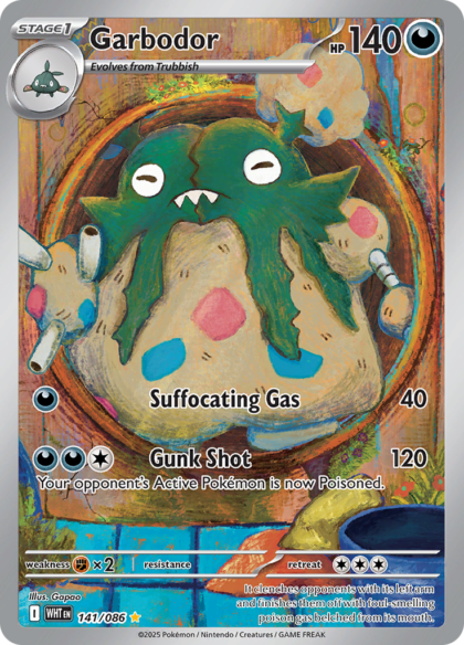 Garbodor - 141/086 - Illustration Rare