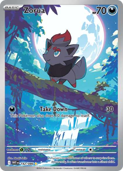 Zorua - 142/086 - Illustration Rare